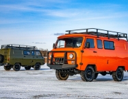 УАЗ-3741 «Буханка» в экспедиционной версии, вышедшей в 2020 году